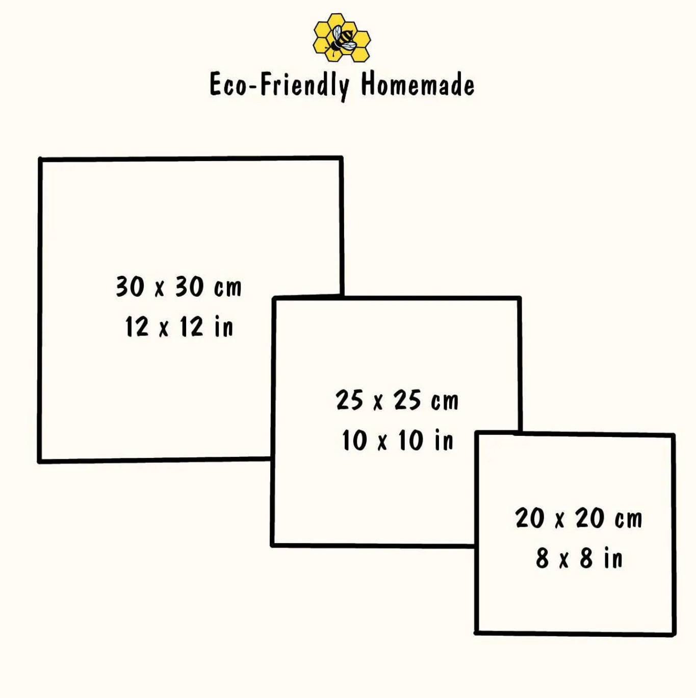 Organic Beeswax Wraps - Penguins, Hens & Bees - Set Of 3 (L,M,S)