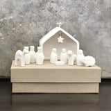 Porcelain Nativity Set - East Of India