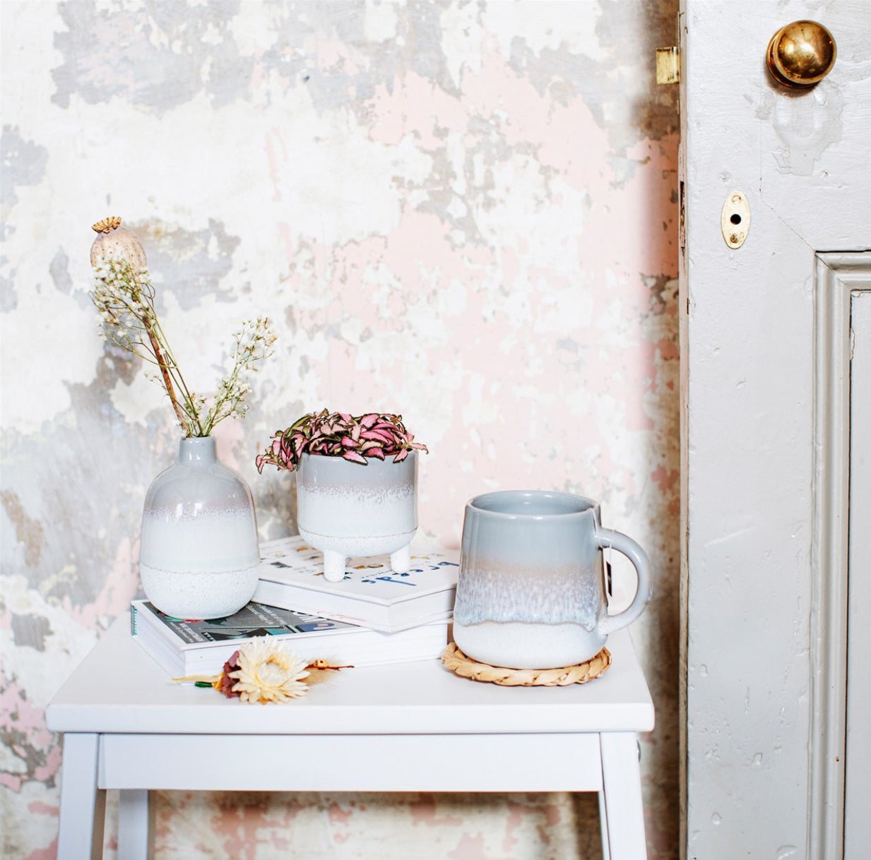 Sass & Belle Mojave Glaze Grey Mug