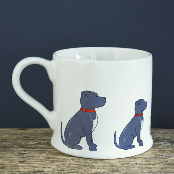 Staffie Dog Mug - Sweet William Designs