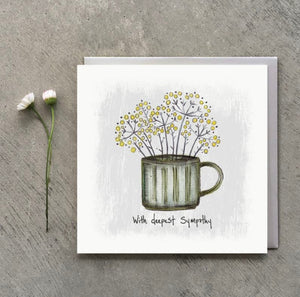 With Deepest Sympathy Card - East Of India