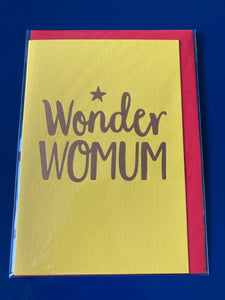 Wonder Womum Card