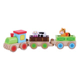 Children’s Wooden Farm Train With Animals