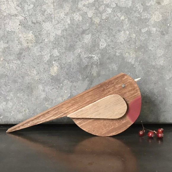 Wooden Robin - East Of India