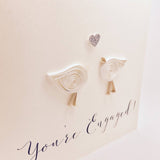 You're Engaged Little Lovebirds Card